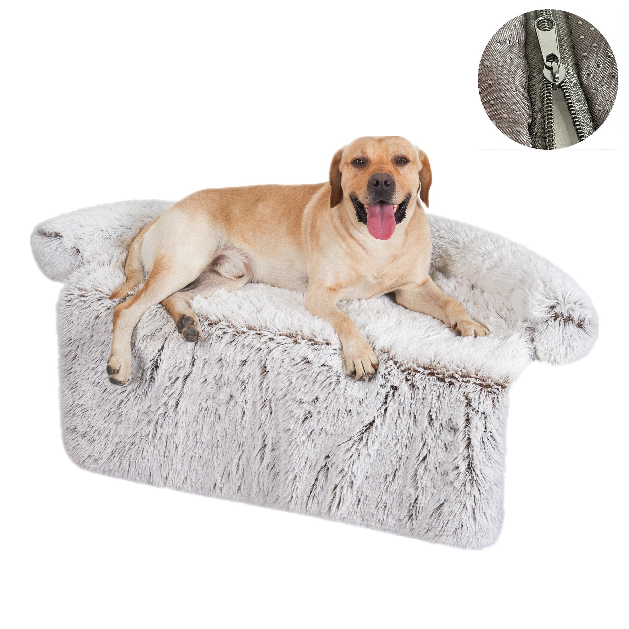 VIP Pet Dog Bed Sofa for Dog Pet Calming Bed Warm Nest Washable Soft  Furniture Protector Mat Cat Blanket Large Dogs Sofa Bed