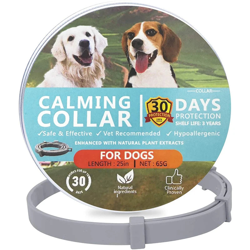 Benepaw Effective Calming Collar for Dogs Anti-Anxiety Relieve Stress Nontoxic Water-Resistant Adjustable Pet Puppy Collars
