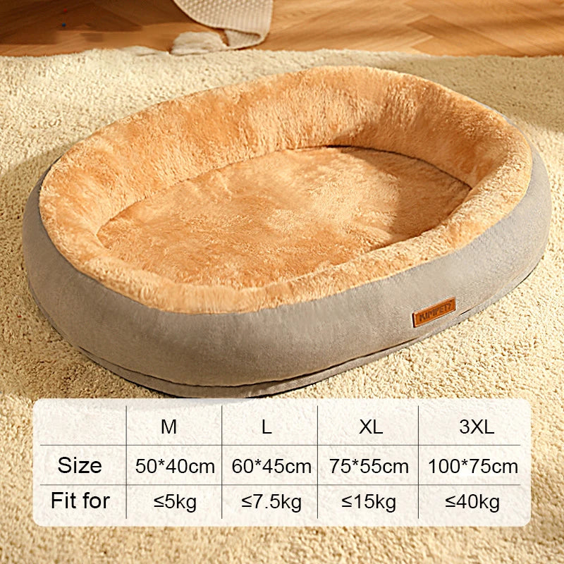 HOOPET Winter Comfortable Pet Mat Bed for Dogs Cats Fluff Sleeping Pad  Dog Sofa Cushion Pet Calming Dog Bed House Pet Supplies